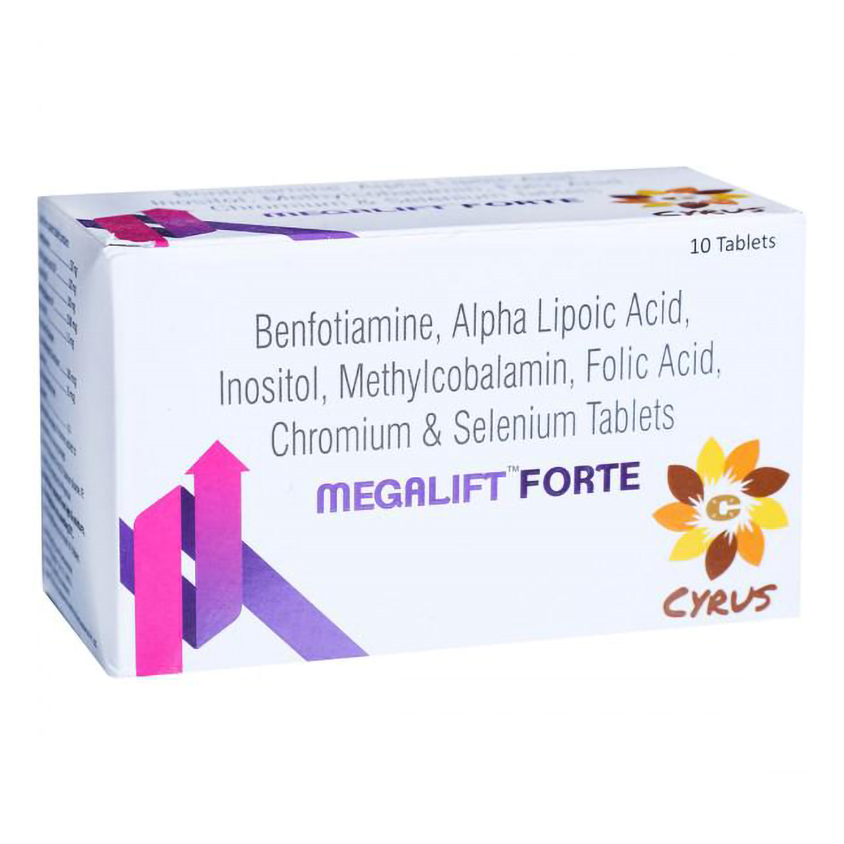 Megalift Forte Tablet 10's, Pack of 10 TabletS Megalift Forte Tablet 10's, Pack of 10 TabletS