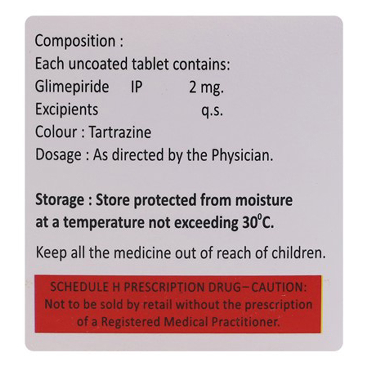 Mepride 2 Tablet 15's, Pack of 15 TABLETS Mepride 2 Tablet 15's, Pack of 15 TABLETS