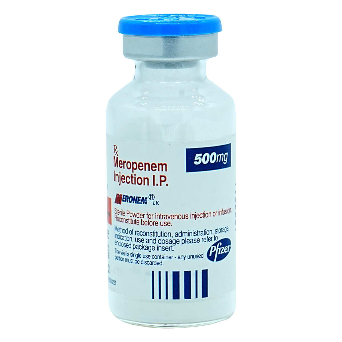 Meronem 500 mg Injection, Pack of 1 INJECTION Meronem 500 mg Injection, Pack of 1 INJECTION