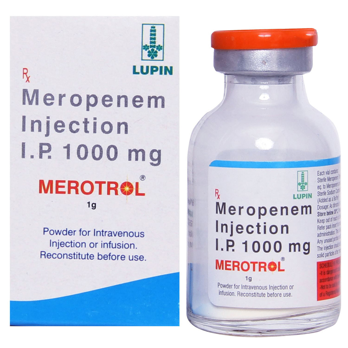 Merotrol 1gm Injection, Pack of 1 INJECTION Merotrol 1gm Injection, Pack of 1 INJECTION