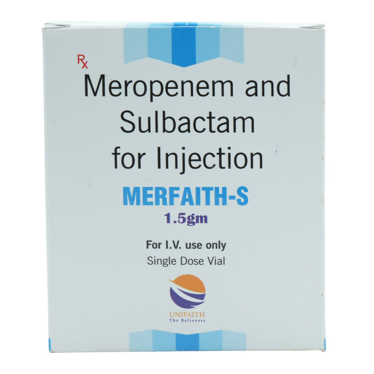 Merfaith-S 1.5 gm Injection 1's, Pack of 1 INJECTION Merfaith-S 1.5 gm Injection 1's, Pack of 1 INJECTION