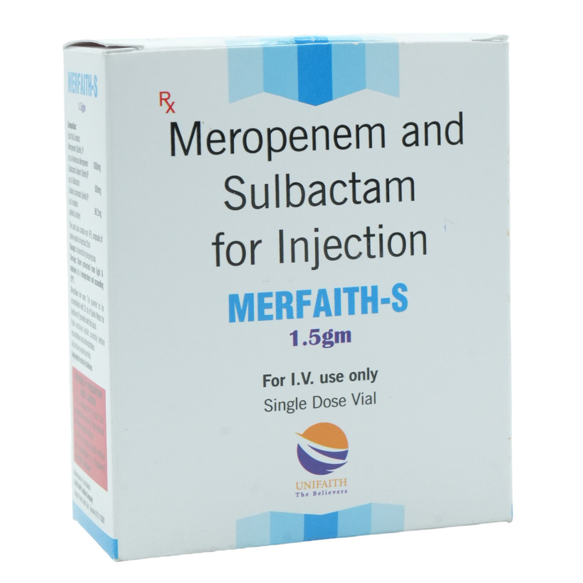 Merfaith-S 1.5 gm Injection 1's, Pack of 1 INJECTION Merfaith-S 1.5 gm Injection 1's, Pack of 1 INJECTION