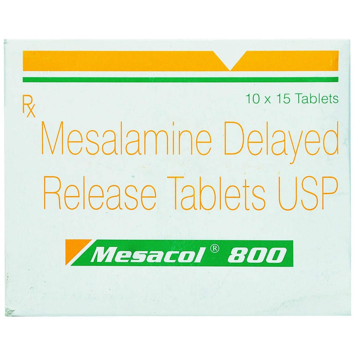 Mesacol 800 Tablet 15's, Pack of 15 TABLETS Mesacol 800 Tablet 15's, Pack of 15 TABLETS