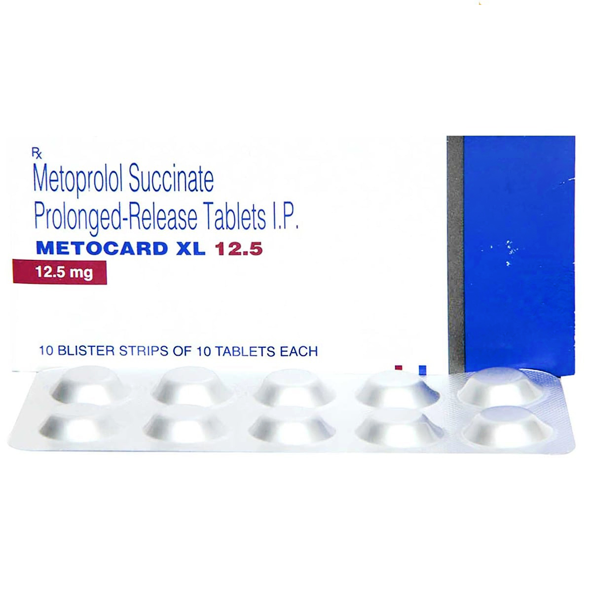Metocard XL 12.5 Tablet 10's, Pack of 10 TABLETS Metocard XL 12.5 Tablet 10's, Pack of 10 TABLETS