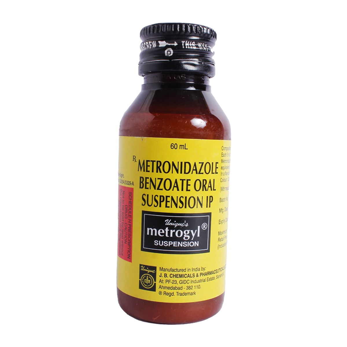 Buy Metrogyl Suspension 60 ml Online