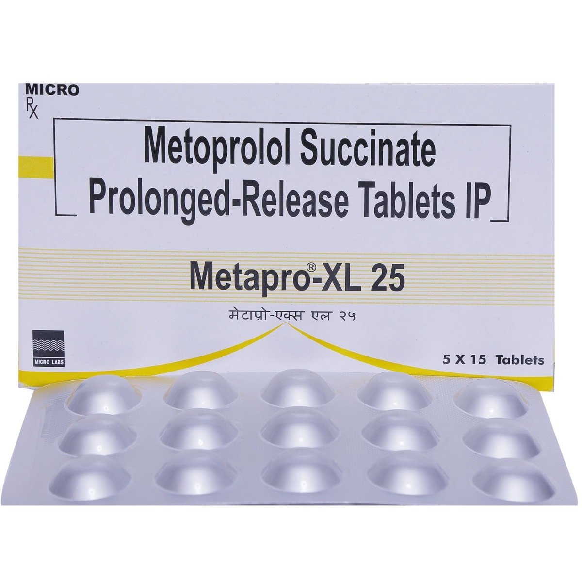 Metapro-XL 25 Tablet 15's, Pack of 15 TABLETS Metapro-XL 25 Tablet 15's, Pack of 15 TABLETS