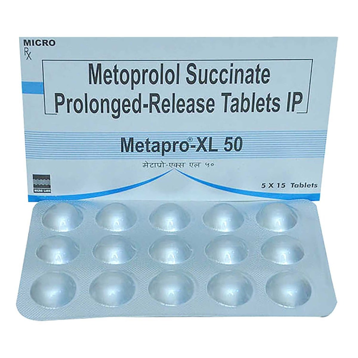Metapro XL 50 Tablet 15's, Pack of 15 TABLETS Metapro XL 50 Tablet 15's, Pack of 15 TABLETS