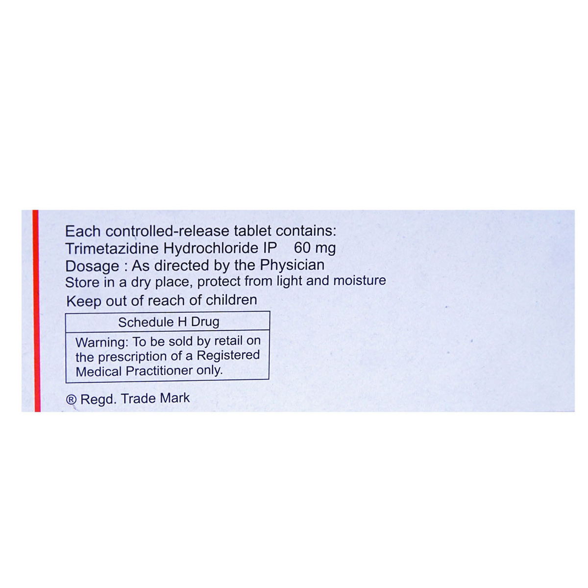 Metagard CR-60 Tablet 10's, Pack of 10 TABLETS Metagard CR-60 Tablet 10's, Pack of 10 TABLETS