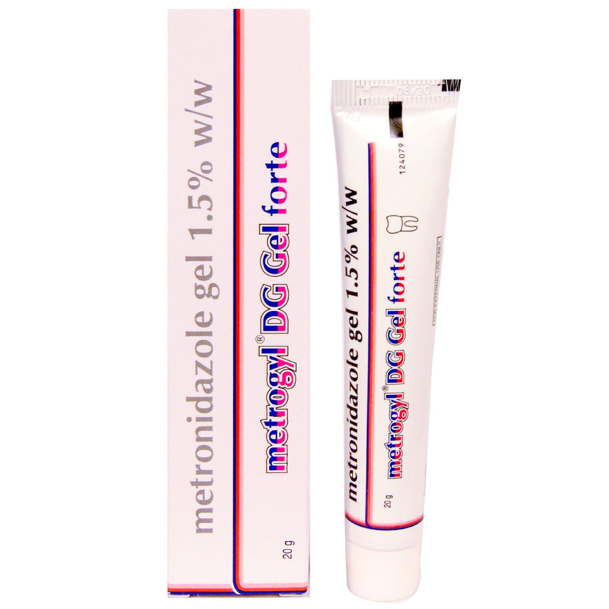 Metrogyl DG Gel Forte 20 gm, Pack of 1 Gel Metrogyl DG Gel Forte 20 gm, Pack of 1 Gel