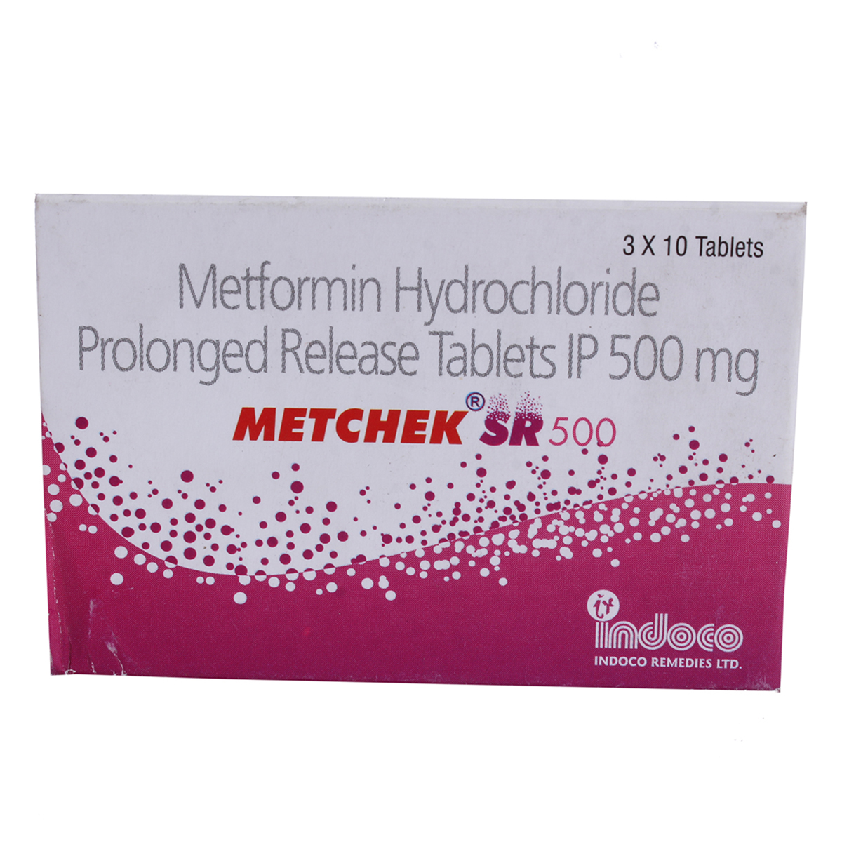 Metchek SR 500 Tablet 10's, Pack of 10 TabletS Metchek SR 500 Tablet 10's, Pack of 10 TabletS