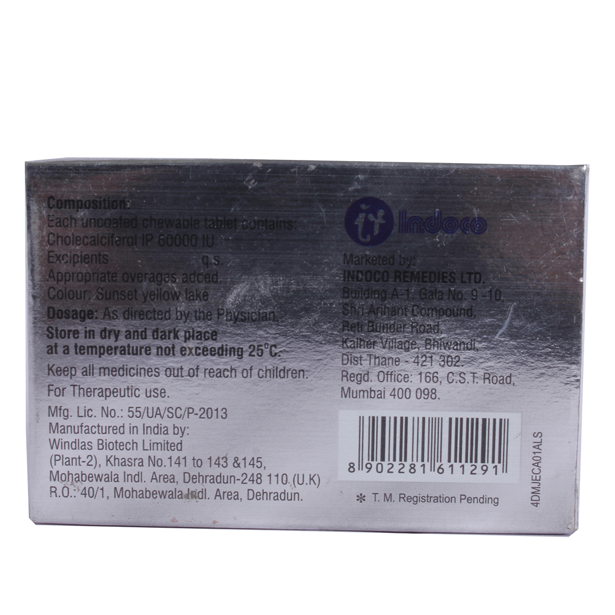 Methycal 60K Chewable Tablet 4's, Pack of 4 Methycal 60K Chewable Tablet 4's, Pack of 4