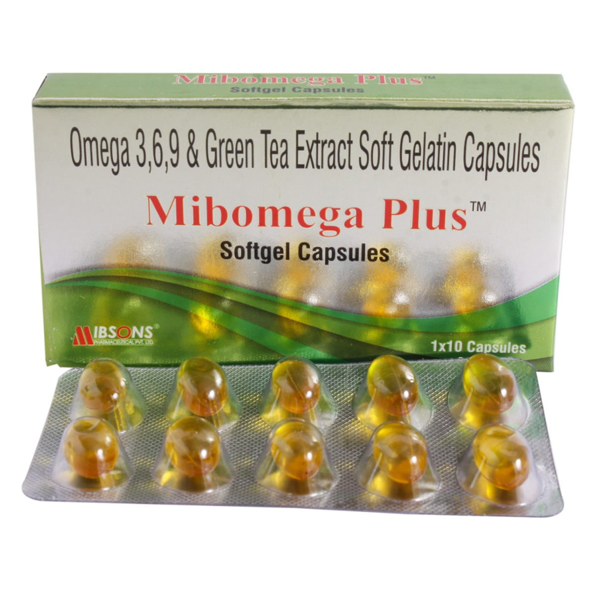 Mibomega Plus Capsule 10's, Pack of 10 Mibomega Plus Capsule 10's, Pack of 10