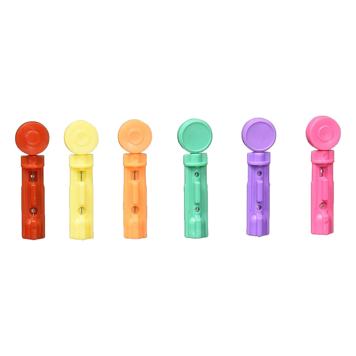 Microlet Colored Lancets, 100 Count, Pack of 1 Microlet Colored Lancets, 100 Count, Pack of 1