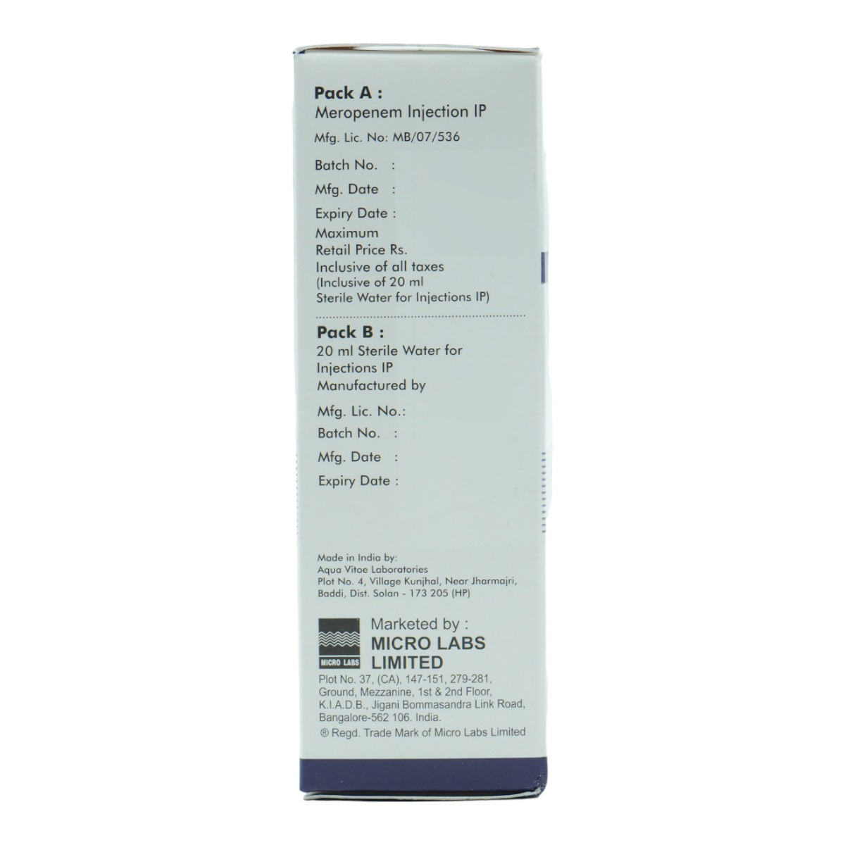 Micropenam 1 gm Injection 1's, Pack of 1 Injection Micropenam 1 gm Injection 1's, Pack of 1 Injection