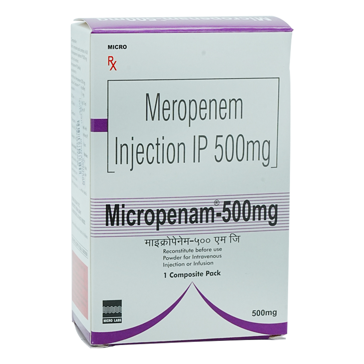 Micropenam-500 mg Injection 1's, Pack of 1 INJECTION Micropenam-500 mg Injection 1's, Pack of 1 INJECTION