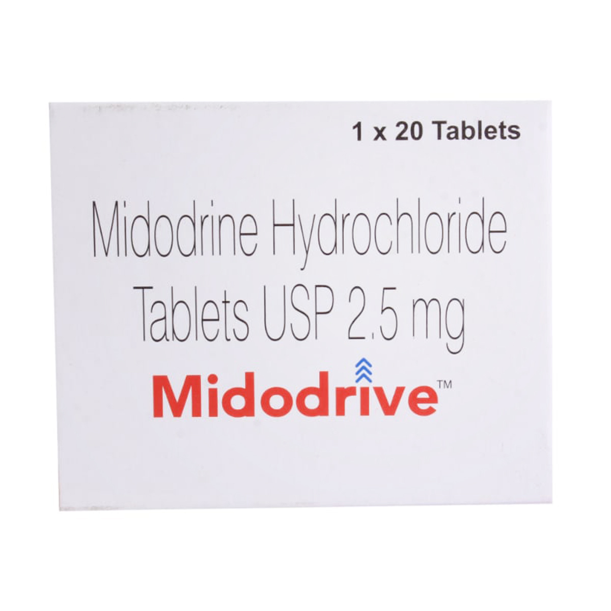 Midodrive Tablet 20's, Pack of 20 TabletS Midodrive Tablet 20's, Pack of 20 TabletS