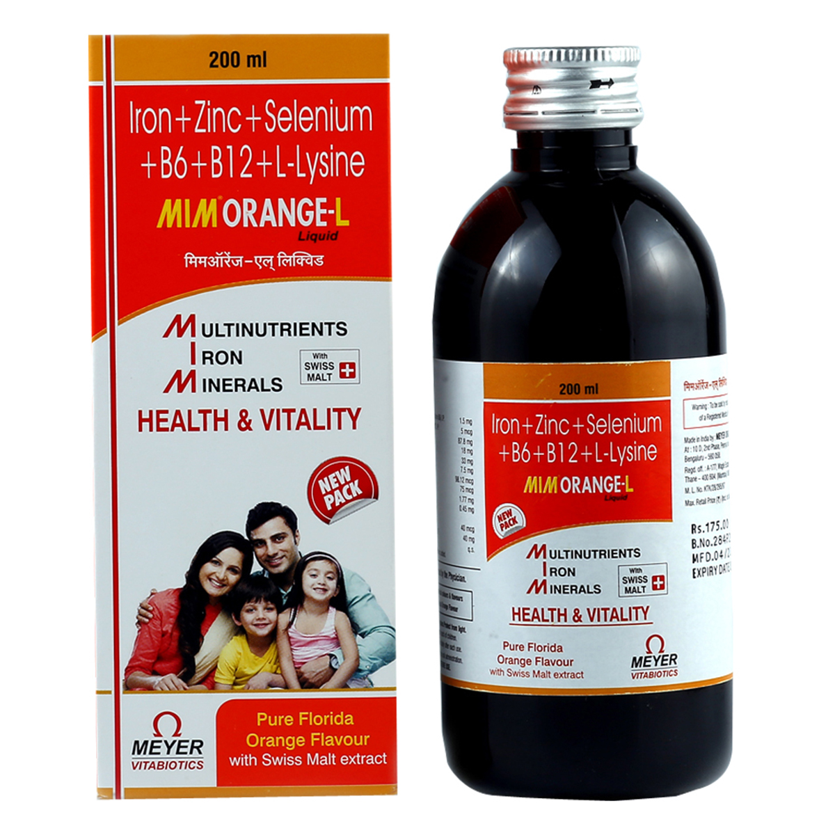 Mimorange L Syrup 200 ml, Pack of 1 Mimorange L Syrup 200 ml, Pack of 1