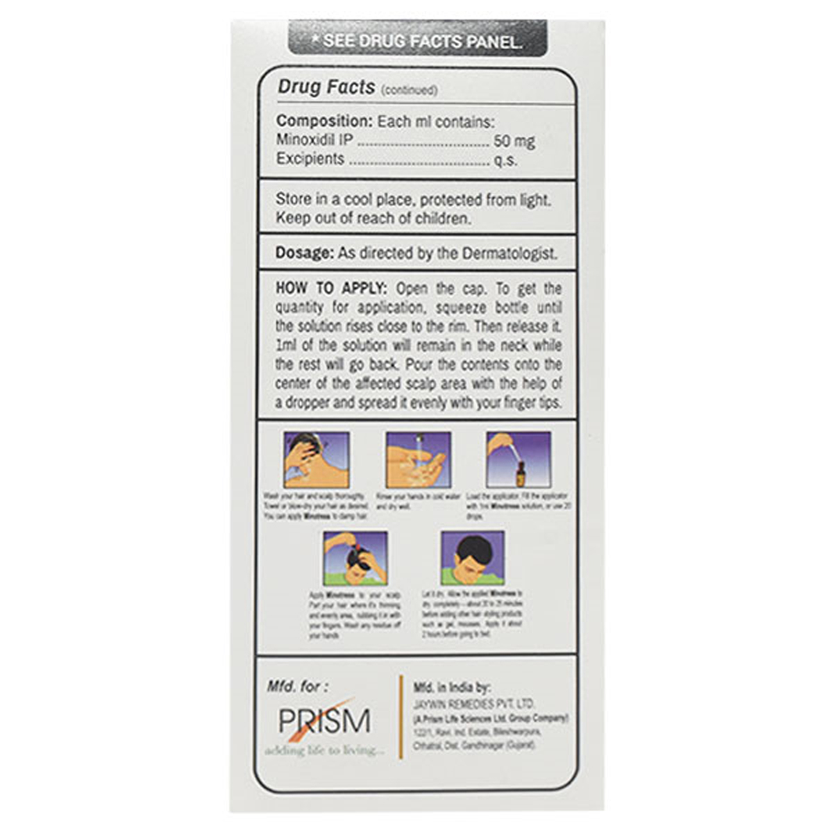 Minotress 5% Soloution 60 ml, Pack of 1 SOLUTION Minotress 5% Soloution 60 ml, Pack of 1 SOLUTION