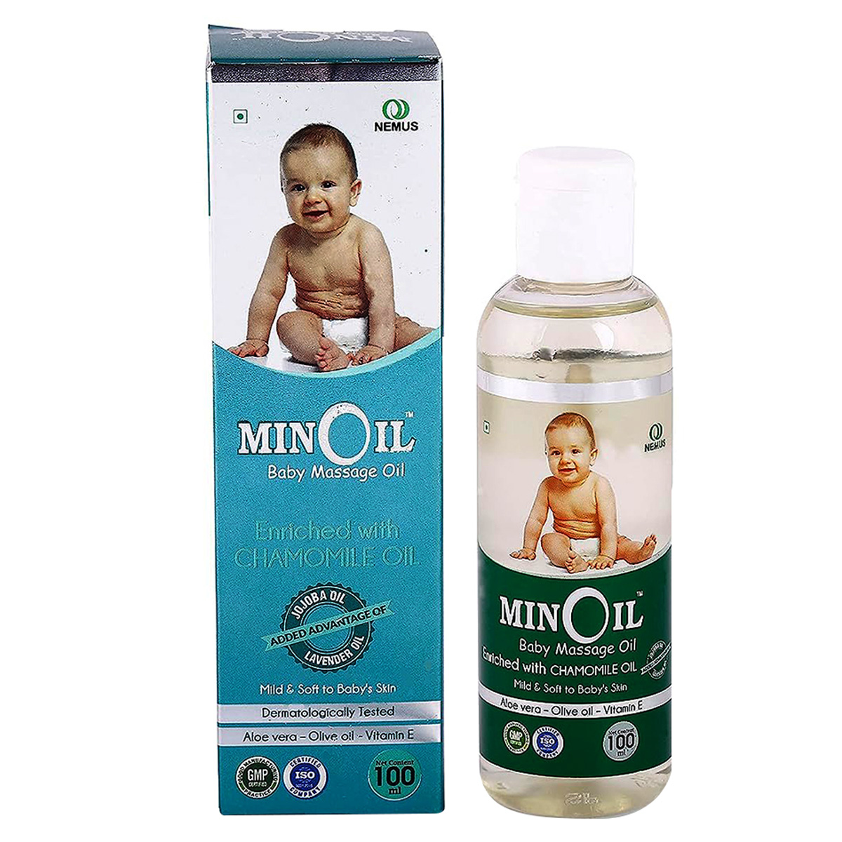 Minoil Baby Massage Oil, 100 ml, Pack of 1 Minoil Baby Massage Oil, 100 ml, Pack of 1