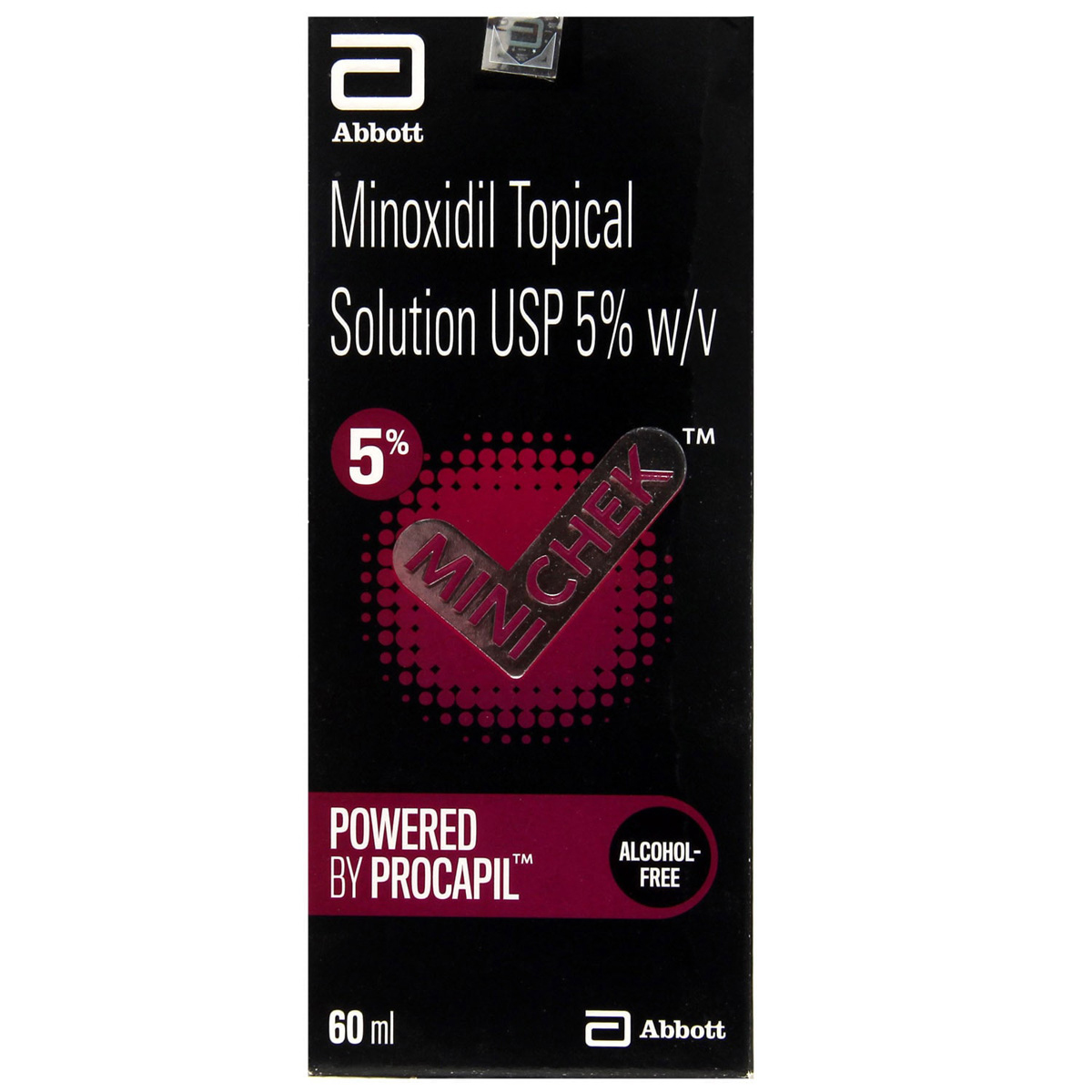 Mini Chek 5% Solution 60 ml, Pack of 1 SOLUTION Mini Chek 5% Solution 60 ml, Pack of 1 SOLUTION