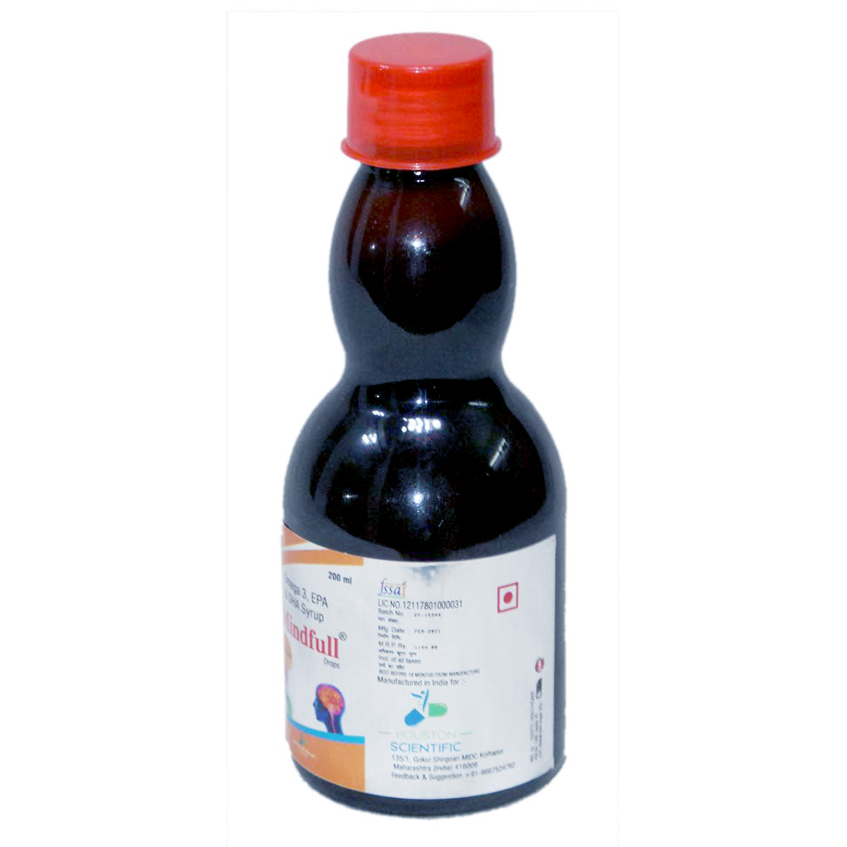 Mindfull Syrup 200 ml, Pack of 1 SYRUP Mindfull Syrup 200 ml, Pack of 1 SYRUP