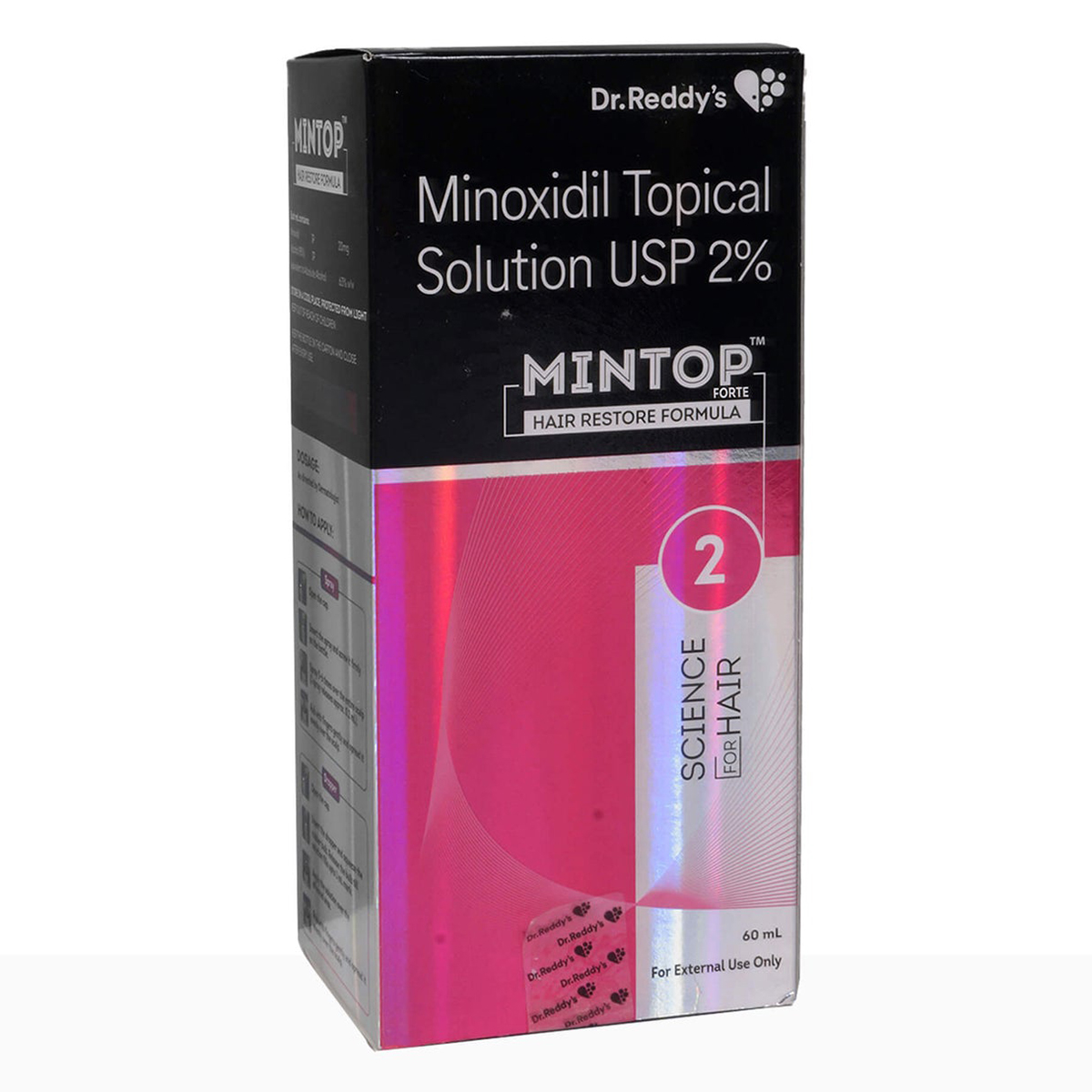 Mintop Forte 2% Topical Solution 60 ml, Pack of 1 Solution Mintop Forte 2% Topical Solution 60 ml, Pack of 1 Solution