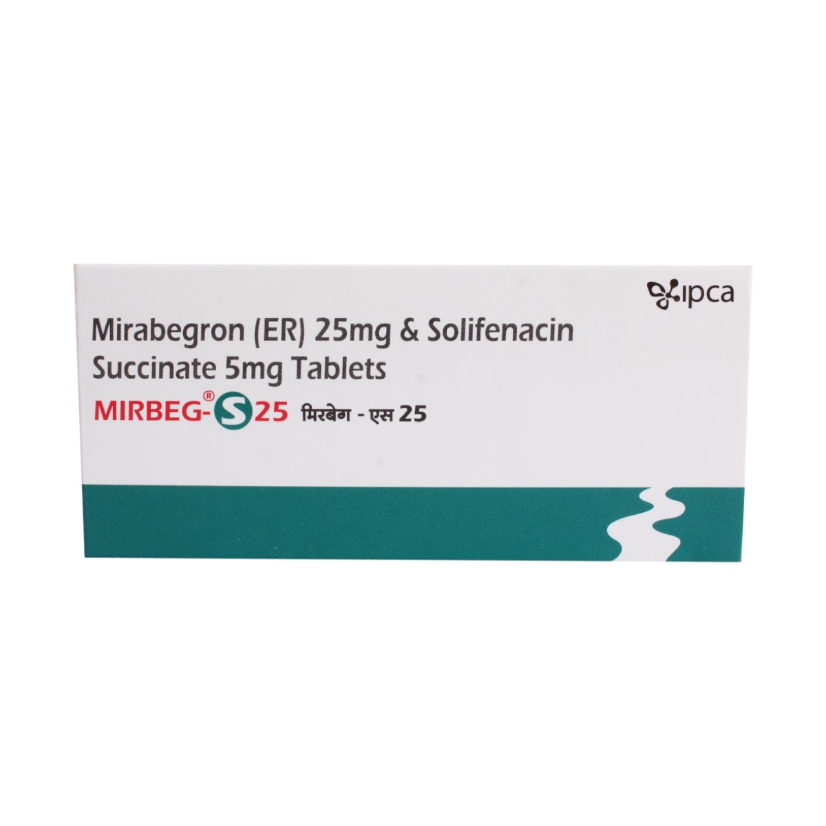 Mirbeg S 25 Tablet 10's, Pack of 10 Mirbeg S 25 Tablet 10's, Pack of 10