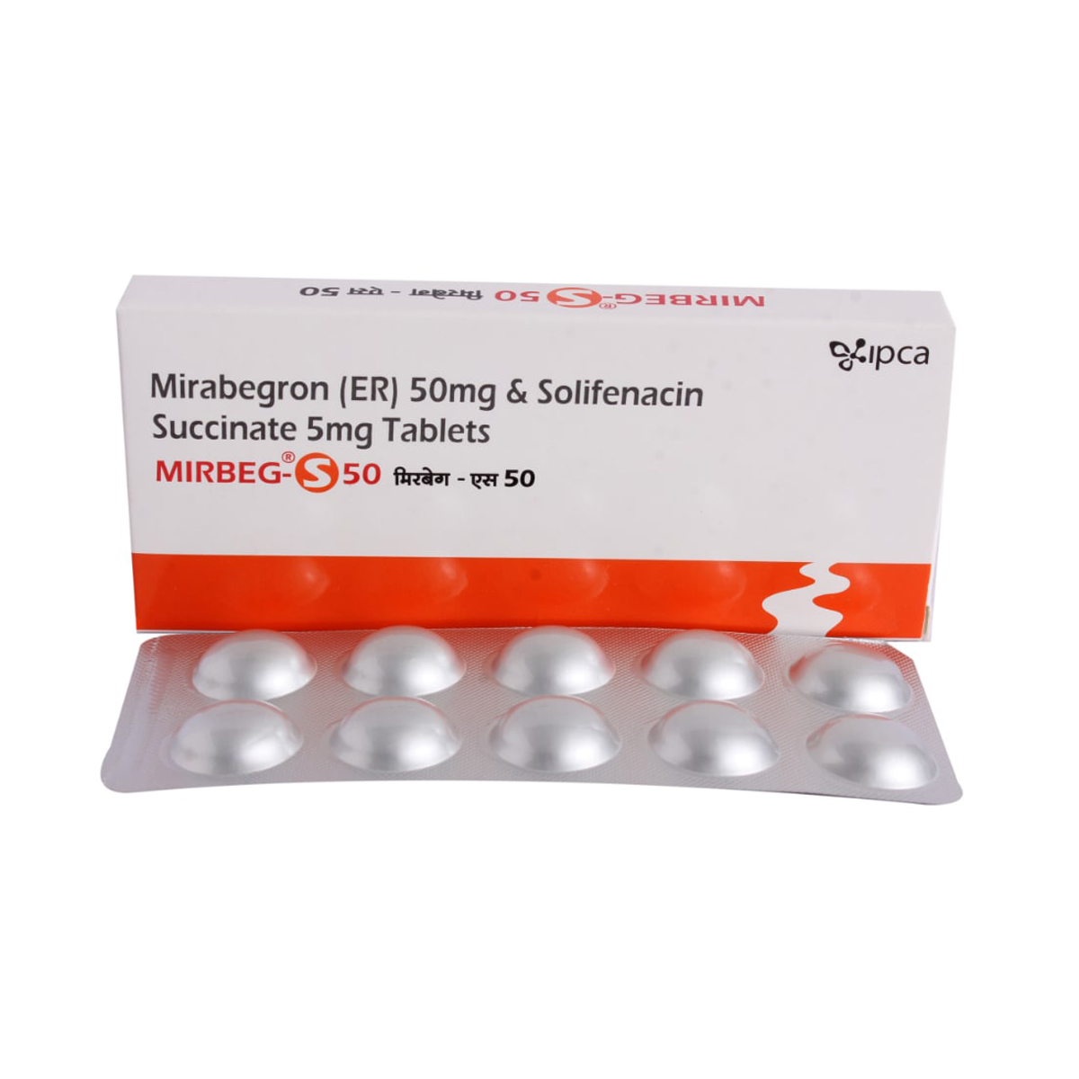 Mirbeg-S 50 Tablet 10's, Pack of 10 Mirbeg-S 50 Tablet 10's, Pack of 10