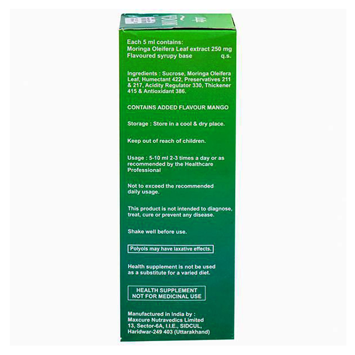 Moga Syrup, 200 ml, Pack of 1 Moga Syrup, 200 ml, Pack of 1