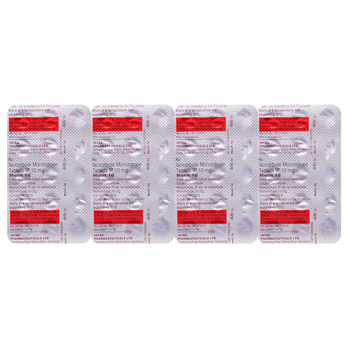 Monit 10 mg Tablet 15's, Pack of 15 TABLETS Monit 10 mg Tablet 15's, Pack of 15 TABLETS