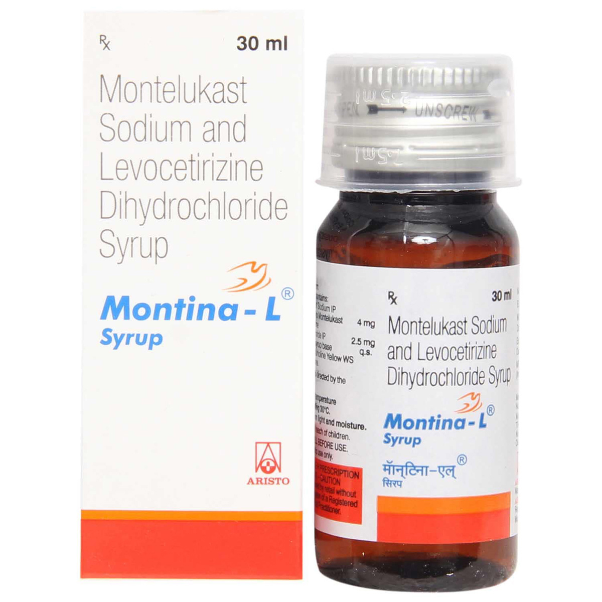Montina L Syrup 30 ml, Pack of 1 Syrup Montina L Syrup 30 ml, Pack of 1 Syrup