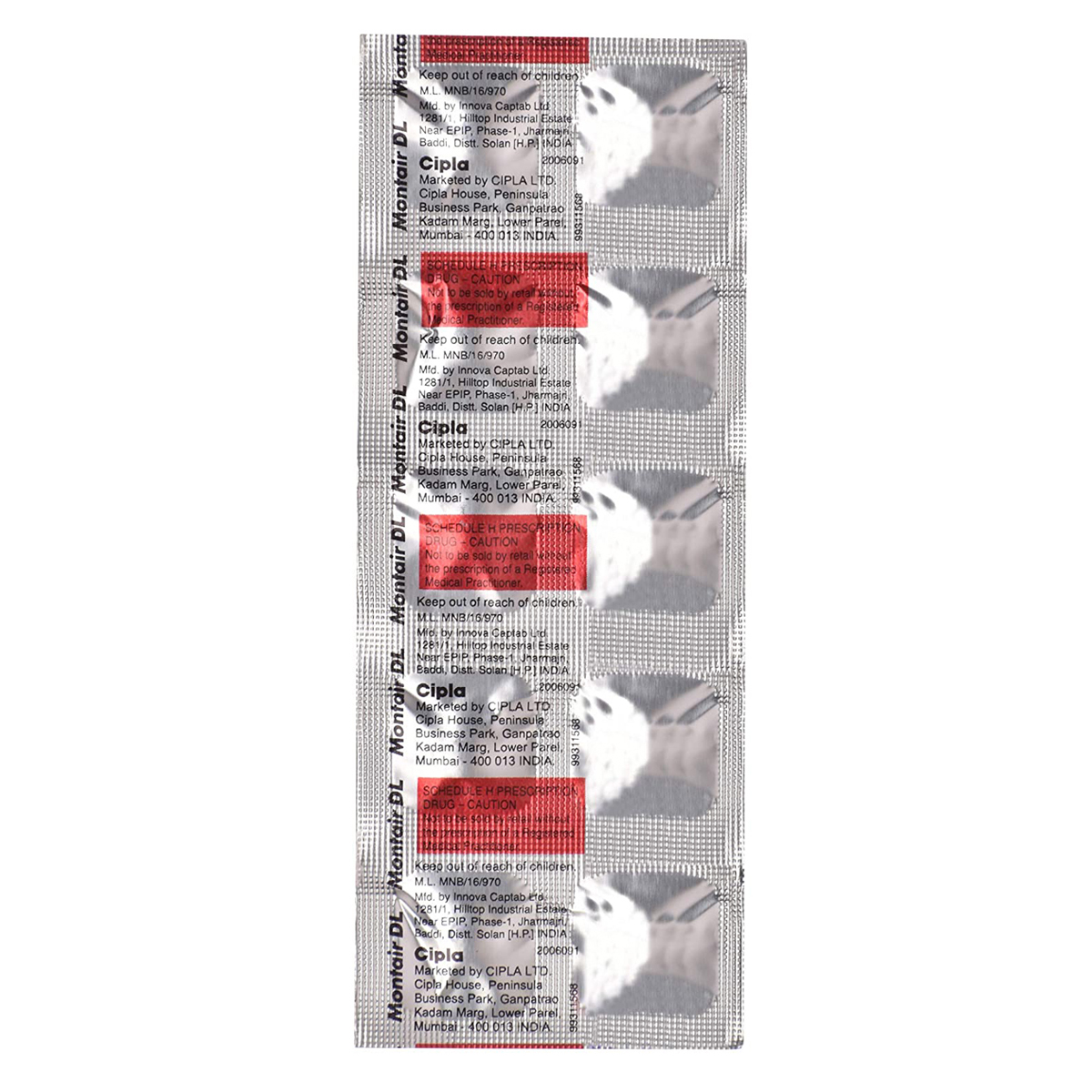 Montair DL Tablet 10's, Pack of 10 TabletS Montair DL Tablet 10's, Pack of 10 TabletS