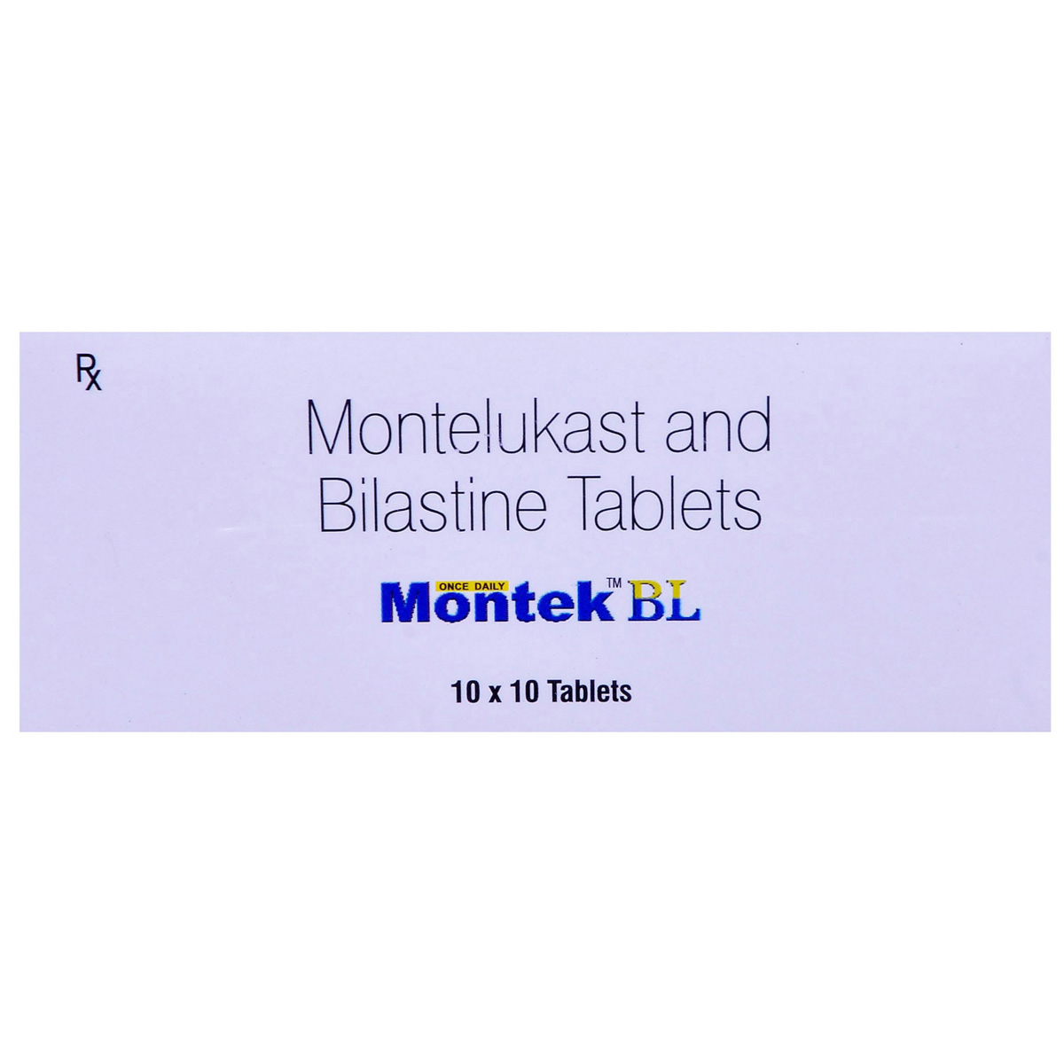 Montek BL Tablet 10's, Pack of 10 TABLETS Montek BL Tablet 10's, Pack of 10 TABLETS