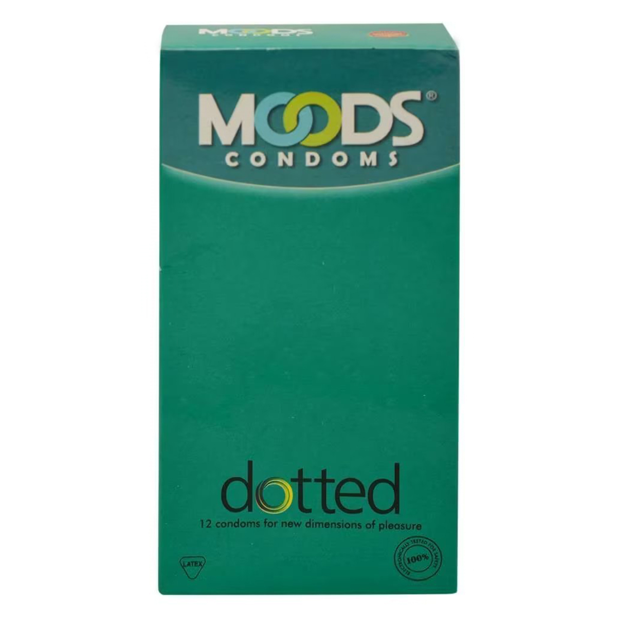 Moods Dotted Condoms, 12 Count, Pack of 1 Moods Dotted Condoms, 12 Count, Pack of 1