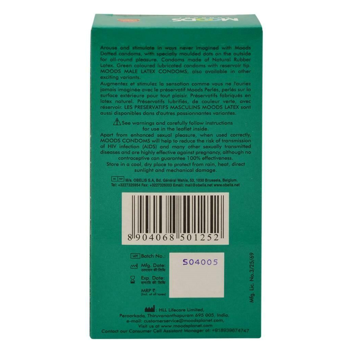 Moods Dotted Condoms, 12 Count, Pack of 1 Moods Dotted Condoms, 12 Count, Pack of 1