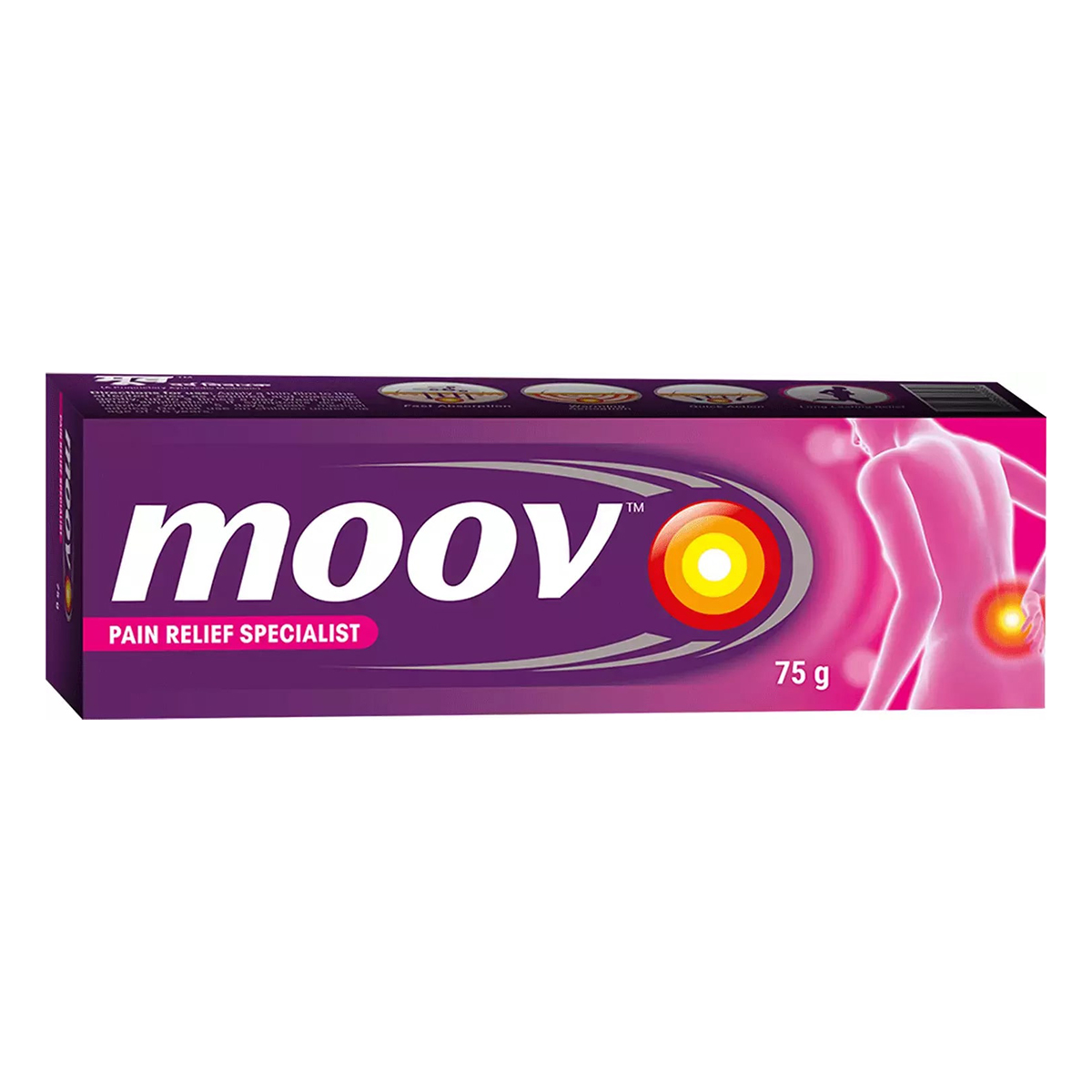 Moov Pain Relief Specialist Ointment, 75 gm, Pack of 1 Moov Pain Relief Specialist Ointment, 75 gm, Pack of 1