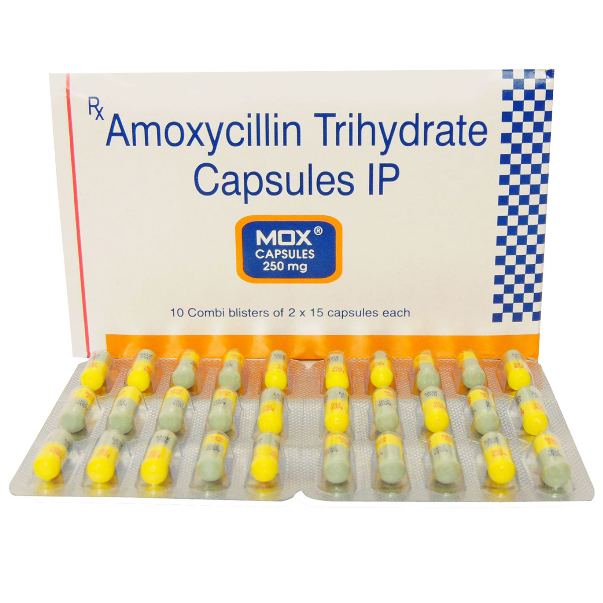 Mox 250 mg Capsule 15's, Pack of 15 CAPSULES Mox 250 mg Capsule 15's, Pack of 15 CAPSULES