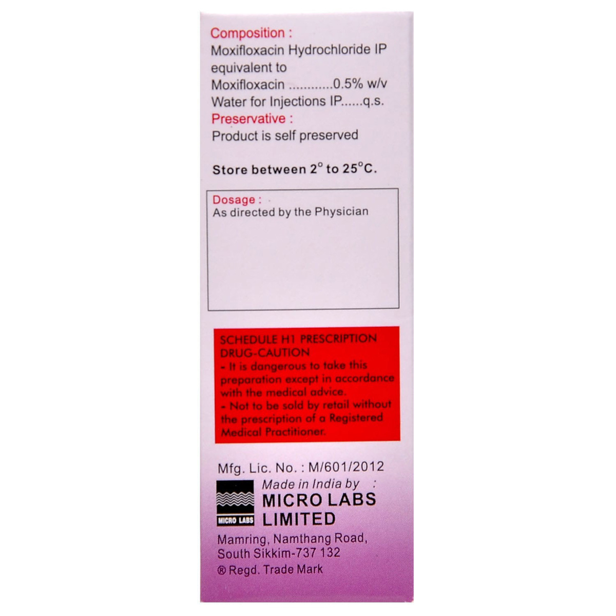 Moxigram Eye Drops 5 ml, Pack of 1 EYE DROP Moxigram Eye Drops 5 ml, Pack of 1 EYE DROP