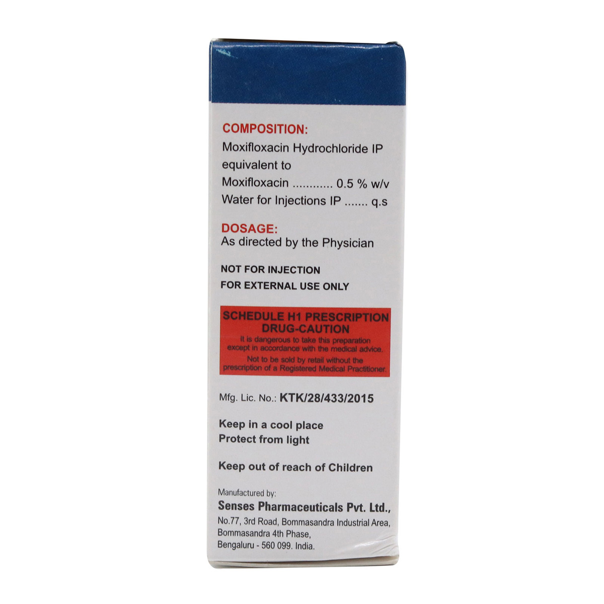 Mox I 0.5%W/V Eye Drops 5ml, Pack of 1 DROPS Mox I 0.5%W/V Eye Drops 5ml, Pack of 1 DROPS