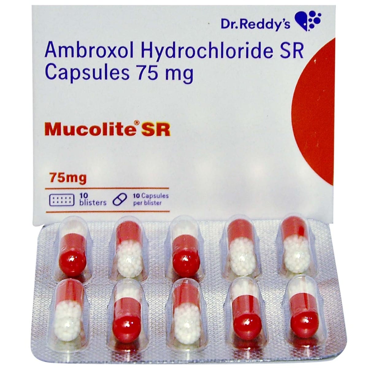 Mucolite SR Capsule 10's, Pack of 10 CAPSULES Mucolite SR Capsule 10's, Pack of 10 CAPSULES