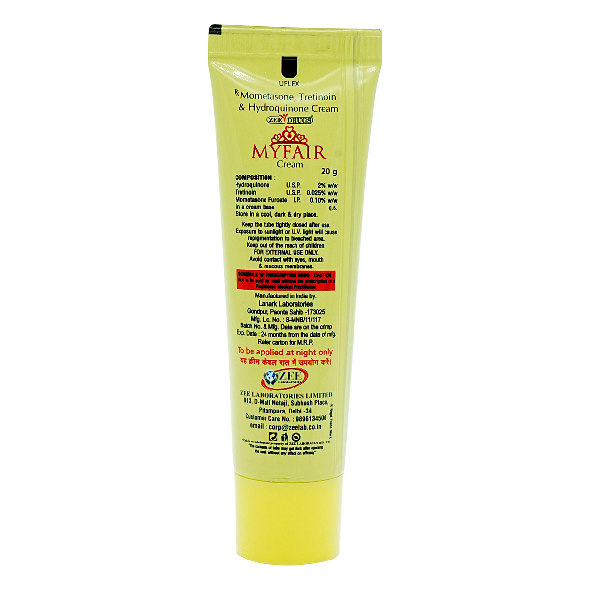 Myfair Cream 20 gm, Pack of 1 CREAM Myfair Cream 20 gm, Pack of 1 CREAM