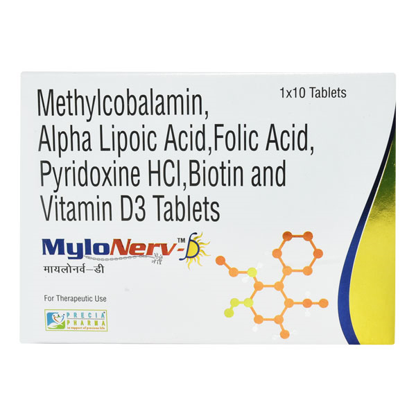 Mylonerv-D Tablet 10's, Pack of 10 Mylonerv-D Tablet 10's, Pack of 10