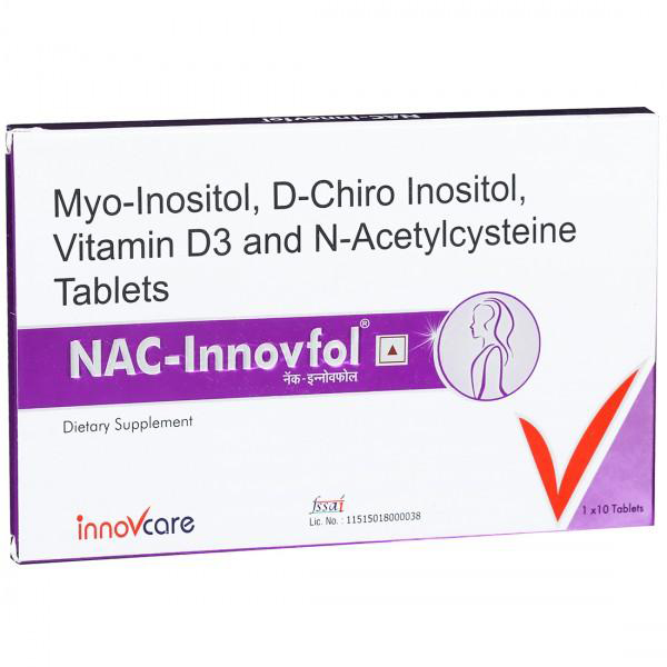 Nac Innovfol Tablet 10's, Pack of 10 TABLETS Nac Innovfol Tablet 10's, Pack of 10 TABLETS