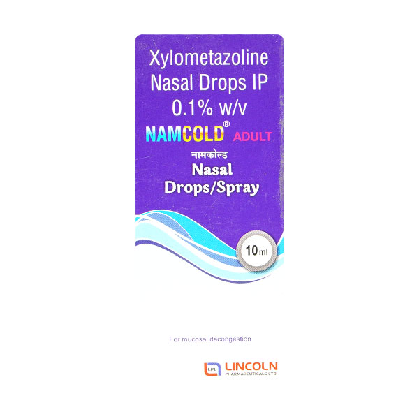 Nam Cold Nasal Drops 10 ml, Pack of 1 Nasal Drops Nam Cold Nasal Drops 10 ml, Pack of 1 Nasal Drops