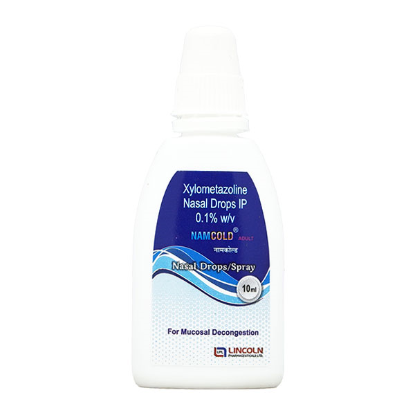 Nam Cold Nasal Drops 10 ml, Pack of 1 Nasal Drops Nam Cold Nasal Drops 10 ml, Pack of 1 Nasal Drops