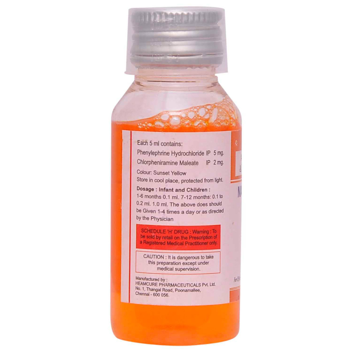 Nanocold PC Syrup 60 ml, Pack of 1 Nanocold PC Syrup 60 ml, Pack of 1