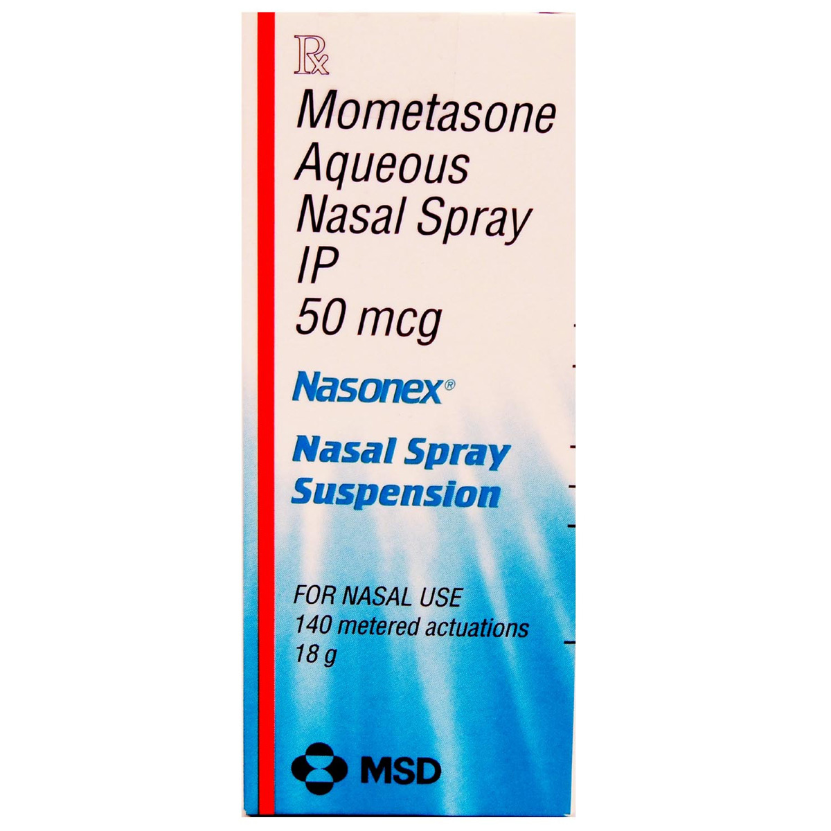 Nasonex Nasal Spray Suspension 18 gm, Pack of 1 NASAL SPRAY Nasonex Nasal Spray Suspension 18 gm, Pack of 1 NASAL SPRAY
