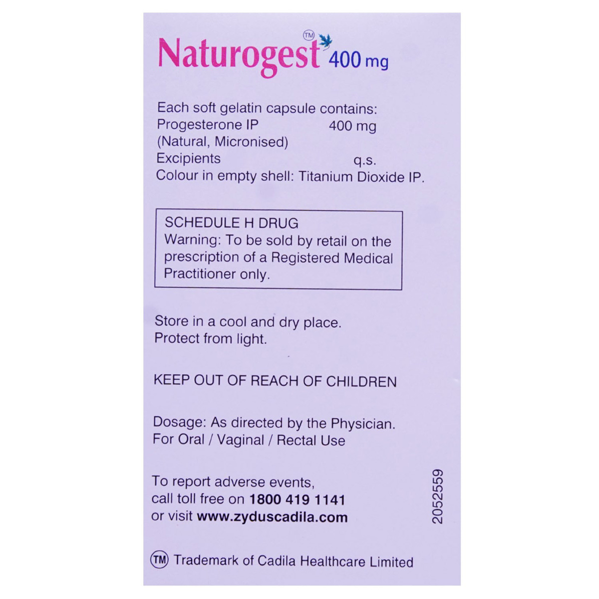 Naturogest 400 Capsule 10's, Pack of 10 CAPSULES Naturogest 400 Capsule 10's, Pack of 10 CAPSULES