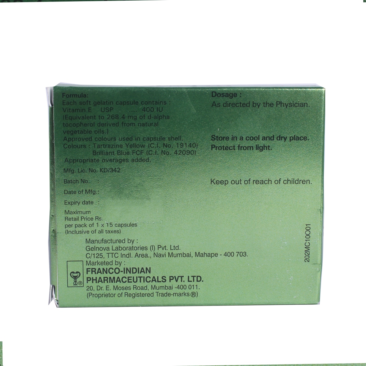 Natvie 400 Capsule 15's, Pack of 15 CAPSULES Natvie 400 Capsule 15's, Pack of 15 CAPSULES