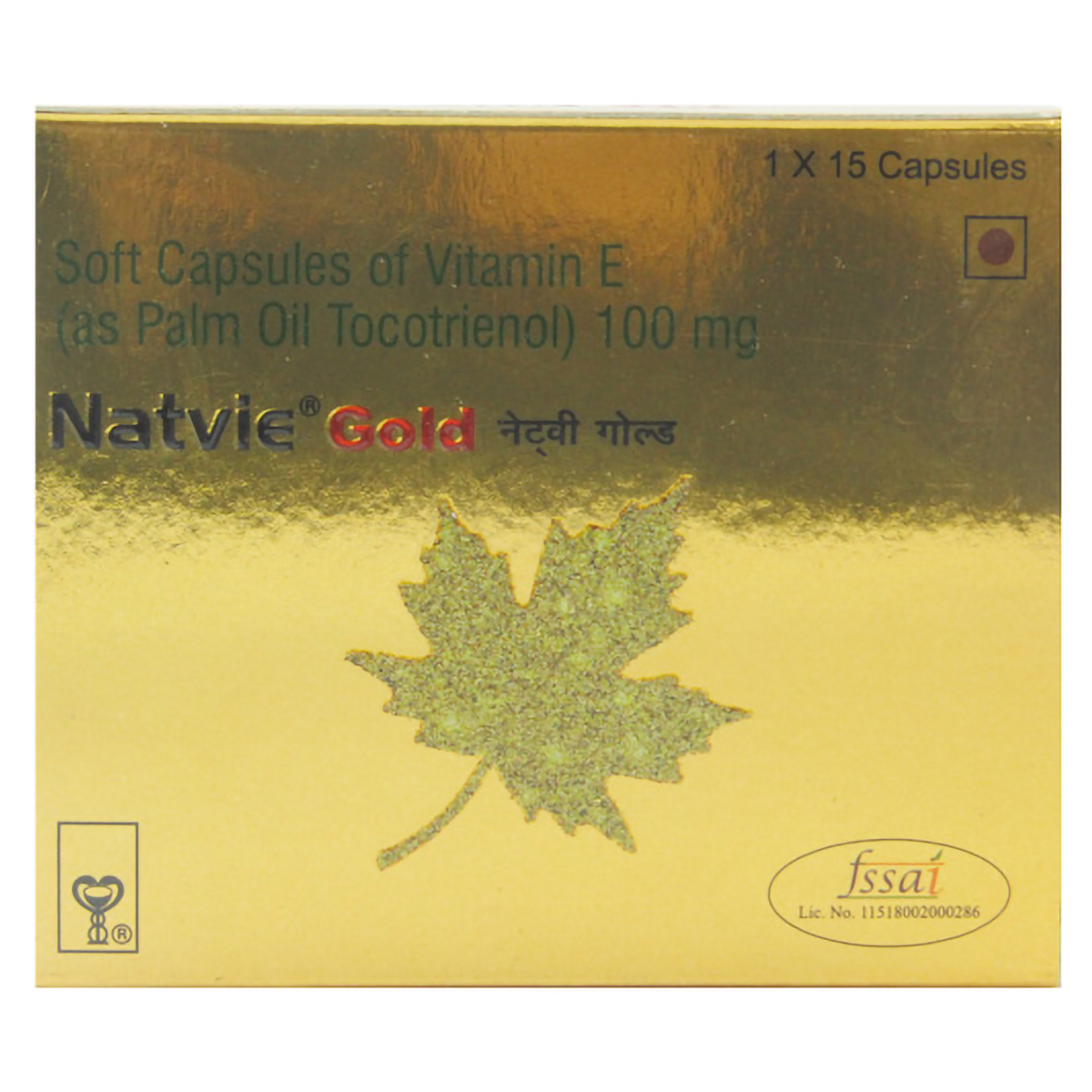 Natvie Gold Softgel Capsule 15's, Pack of 15 CAPSULES Natvie Gold Softgel Capsule 15's, Pack of 15 CAPSULES